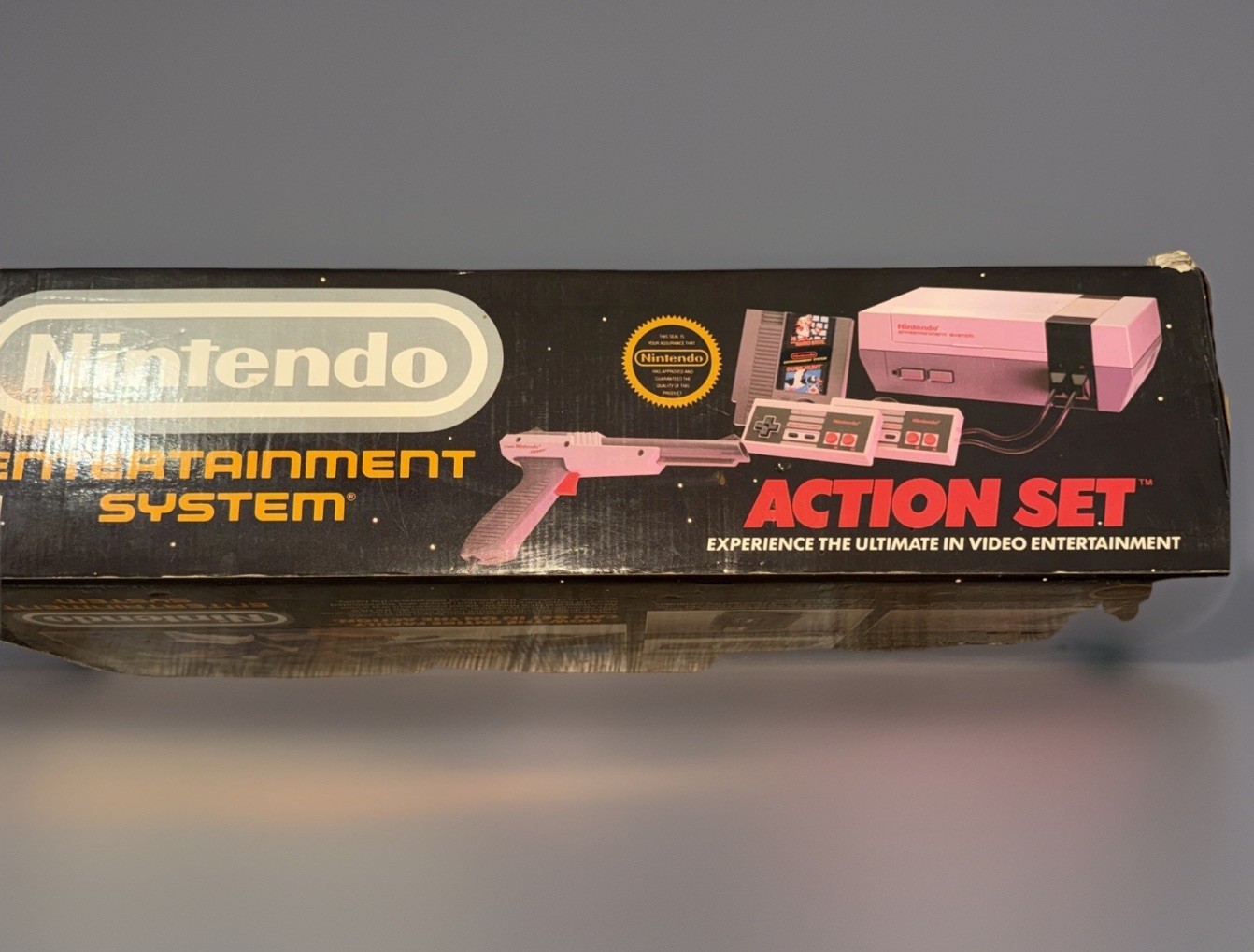 Original Nintendo NES Action Set Home Console – White/Gray