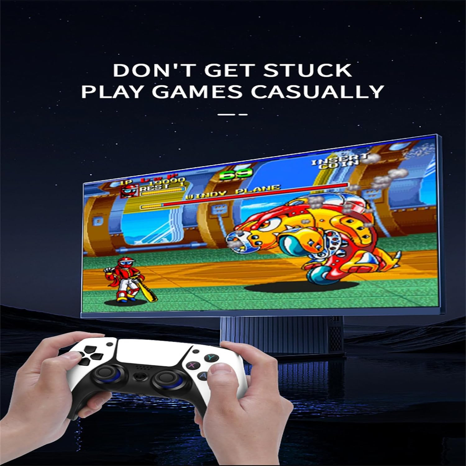 GT68 4K HD TV Game Stick Video Game Console 64G/128G Built in 10000+ 20000+ Retr