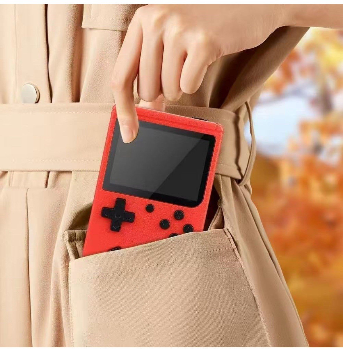 3.0 Inch LCD Screen Retro Video Game Console Built-In 400 in Handheld NEW