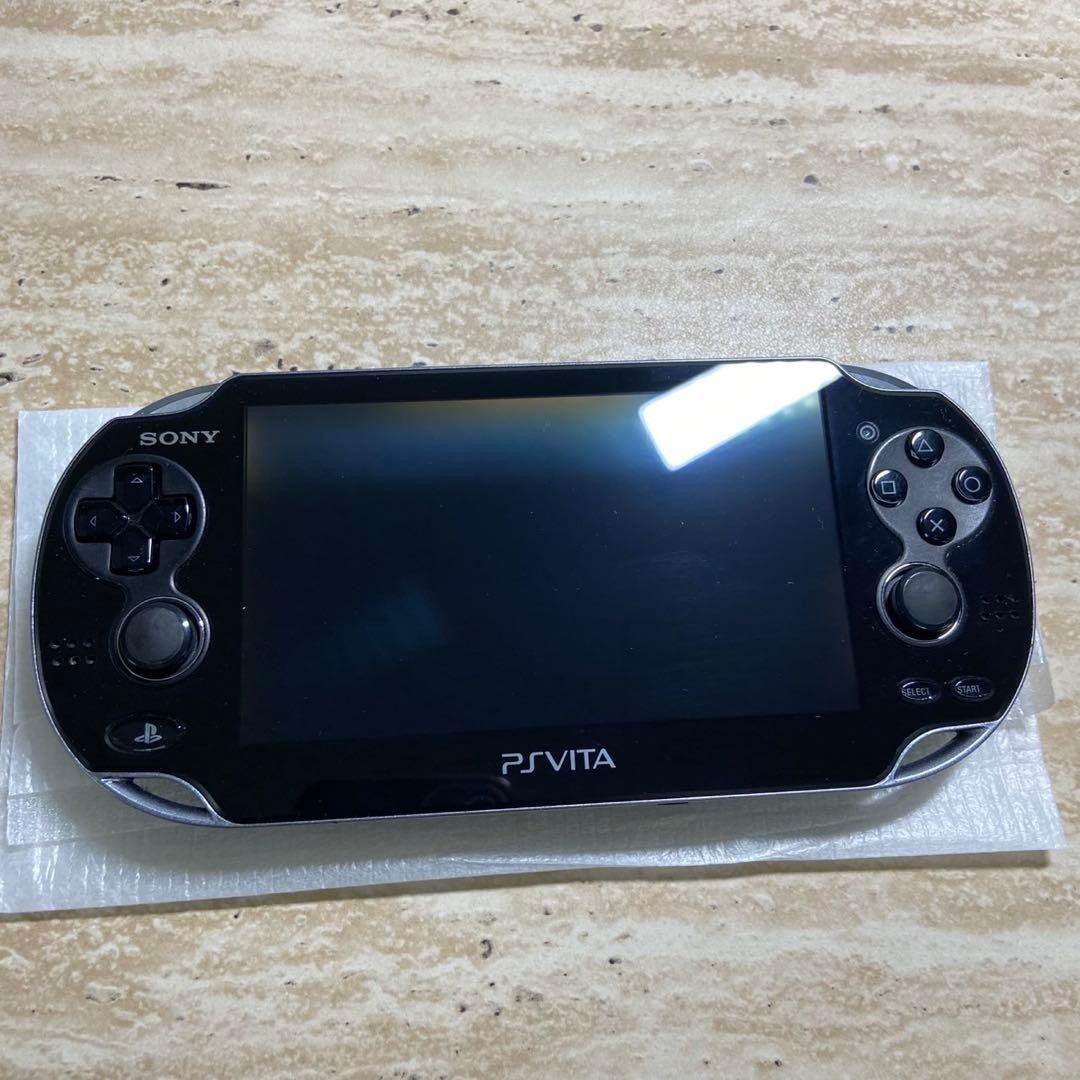 Sony PS Vita PCH-1100 Crystal Black 3G Wi-Fi CIB Near Mint Tested 7512