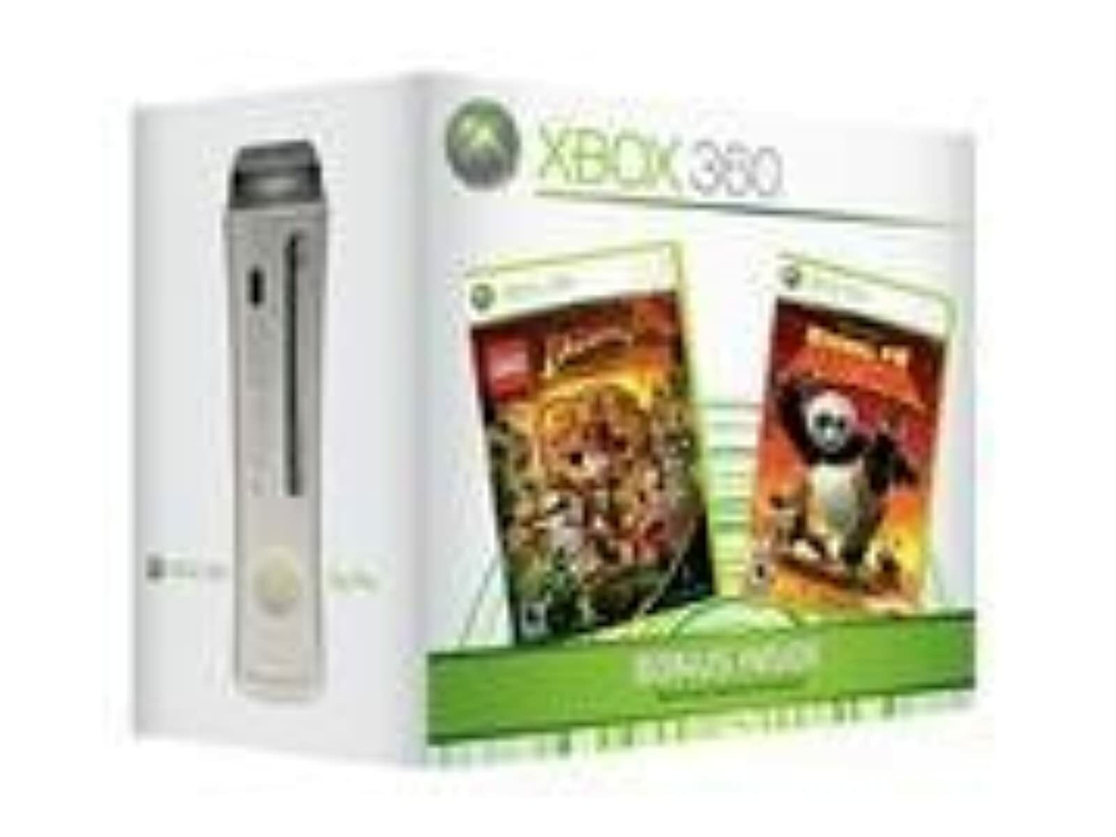 Microsoft Xbox 360 Pro System Holiday Bundle 60 GB Hard Drive Very Good 0Z