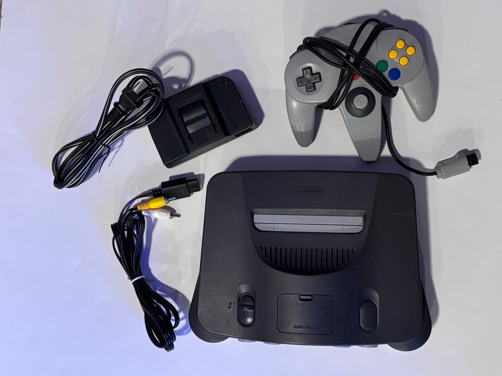 Nintendo 64 Home Console And Controller. Cleaned, Tested And Working