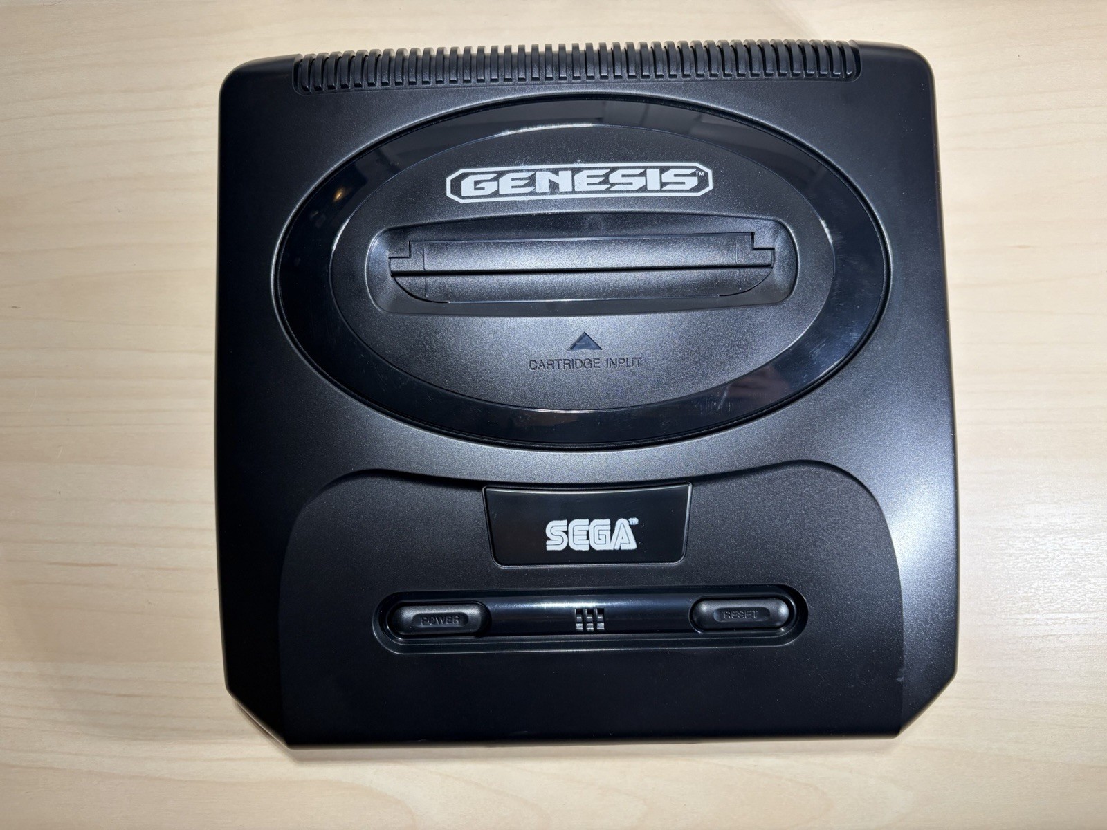 Sega Genesis II 2 Black Game Console System NFL 95