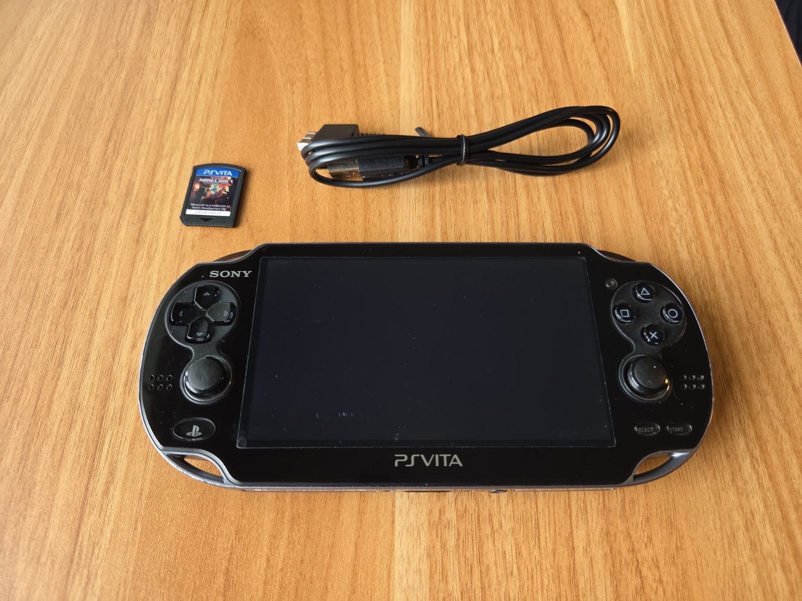 PlayStation PS VITA Console Wi-Fi Model Crystal Black PCH-1000 ZA01 US SELLER