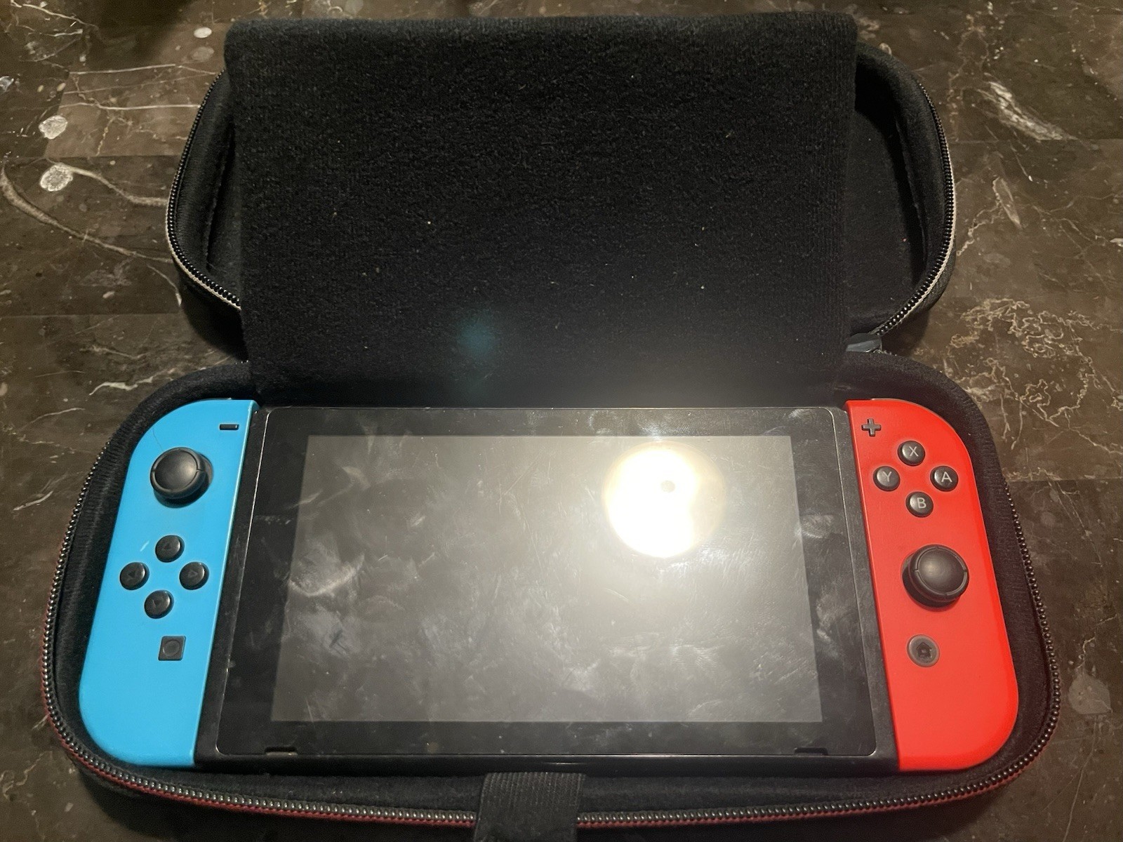 Nintendo Switch Handheld Console System XKW Red/Blue, Patched, HAC-001