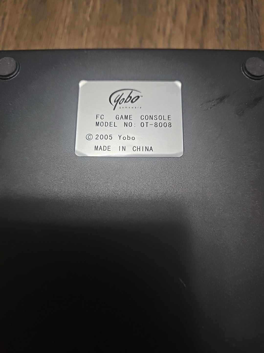 Yobo NES FC Game Console Model OT-8008 2005
