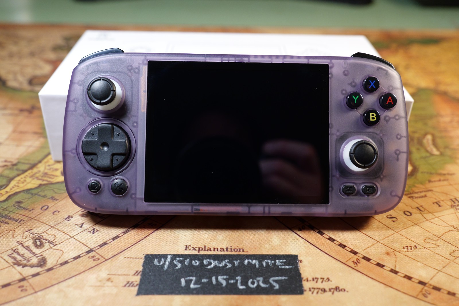 ANBERNIC RG406H (Transparent Purple) Android Retro Handheld Game Console