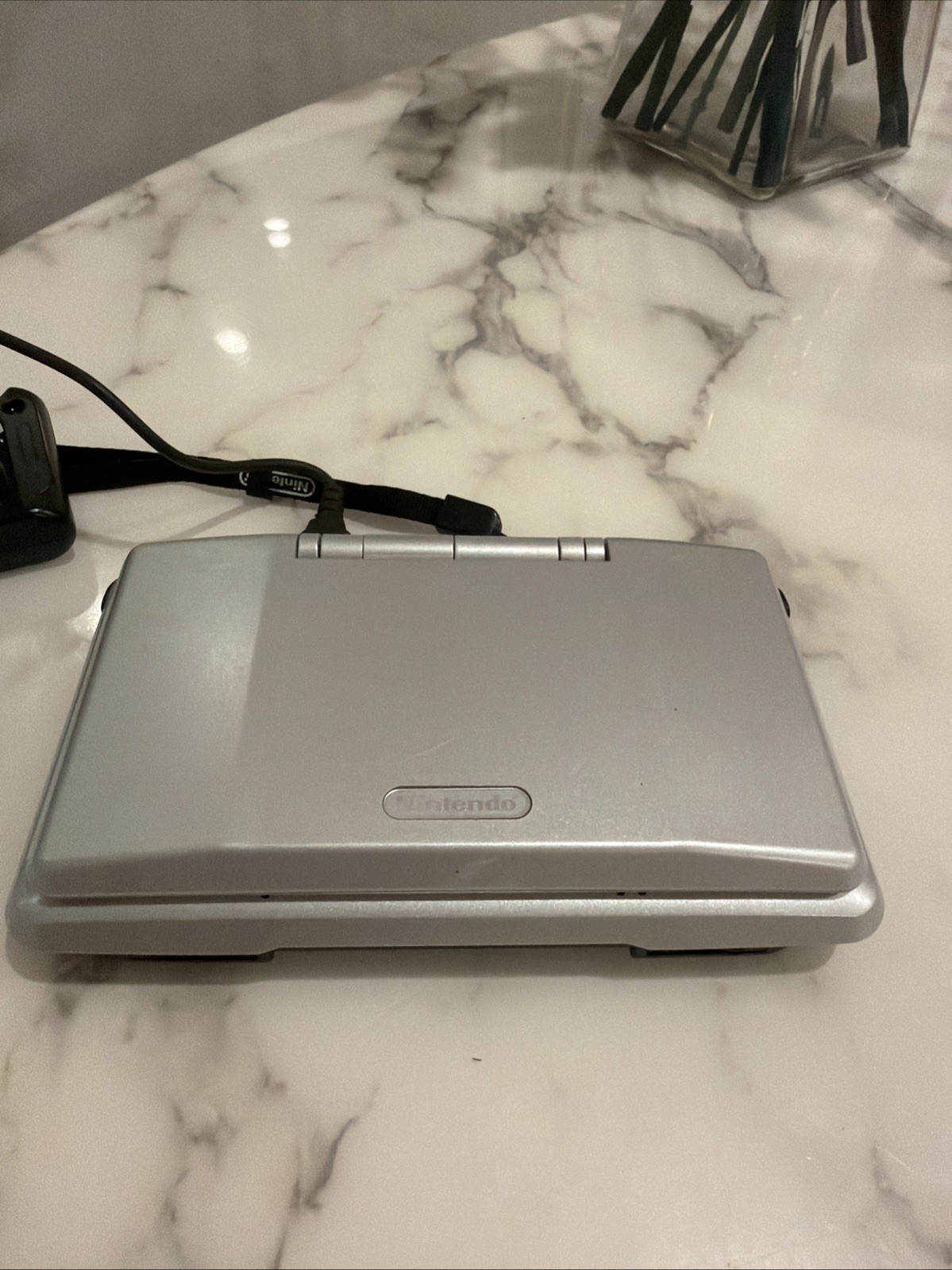 Nintendo DS Original Console NTR-001 with Charger Titanium Silver – Works Line
