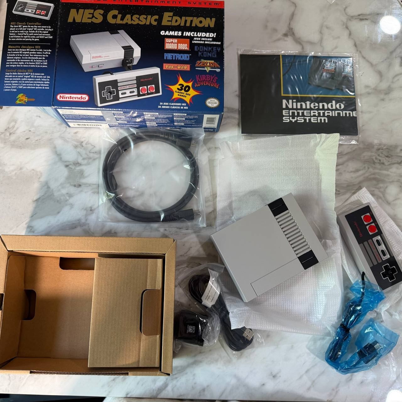 NES + SNES Best Classic Consoles Bundle Authentic Playing Super Power Receits