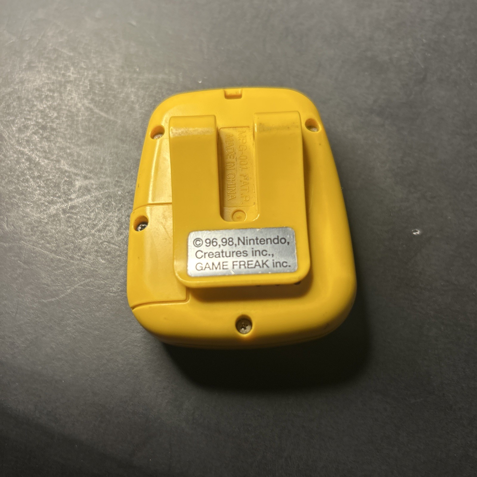 NINTENDO Pocket Pokémon Pikachu SOUND WORKS *Good Screen* Yellow Color