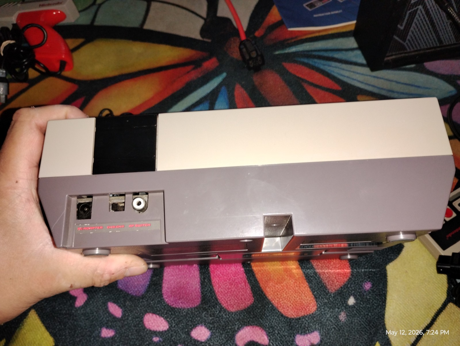 Nes Console 8 games and controllers light up Bundle new OEM 72 and LED Mods