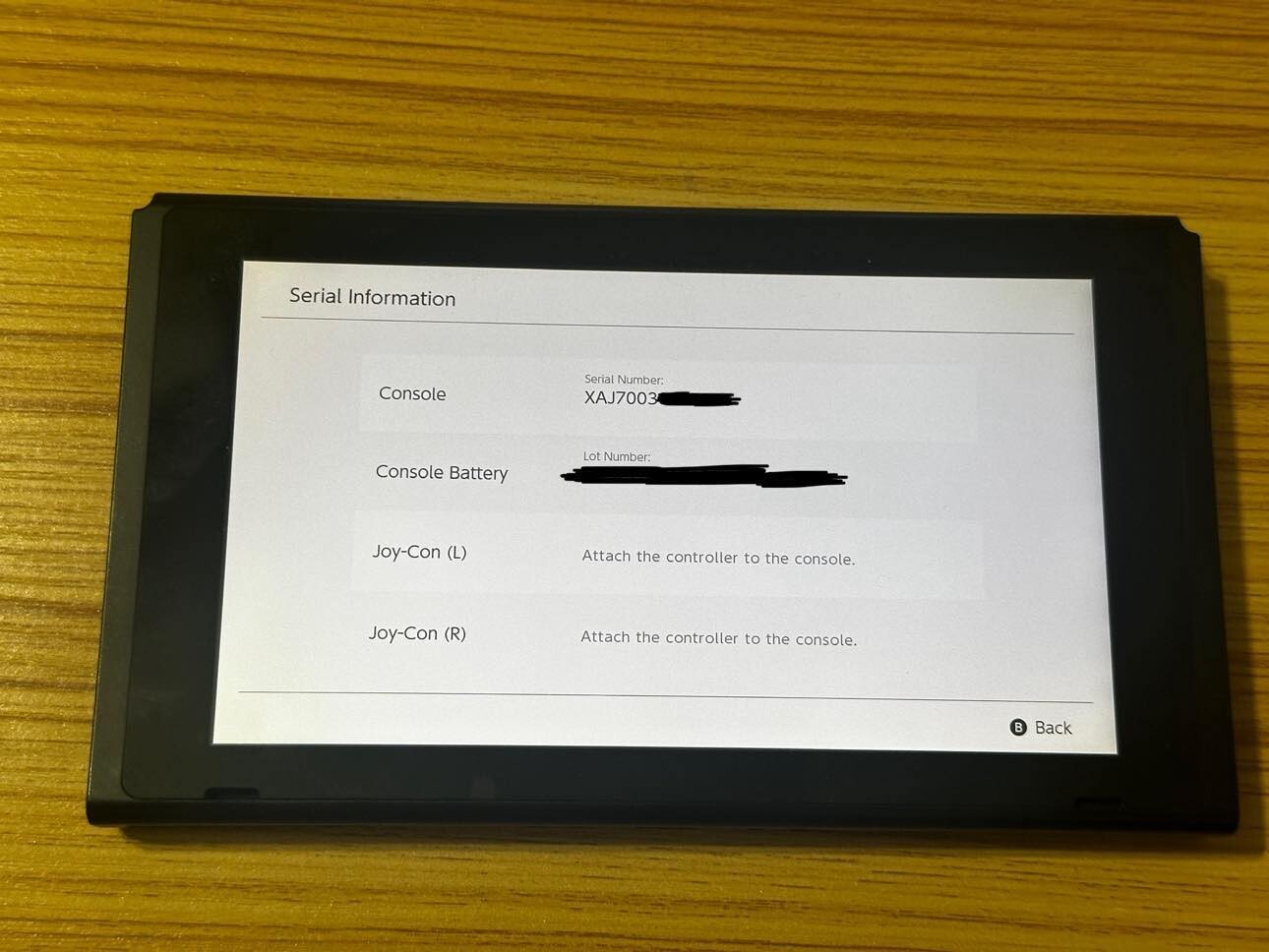 Nintendo Switch UNPATCHED Low Serial V1 HAC-001 Launch Model – Ship in 1-DAY