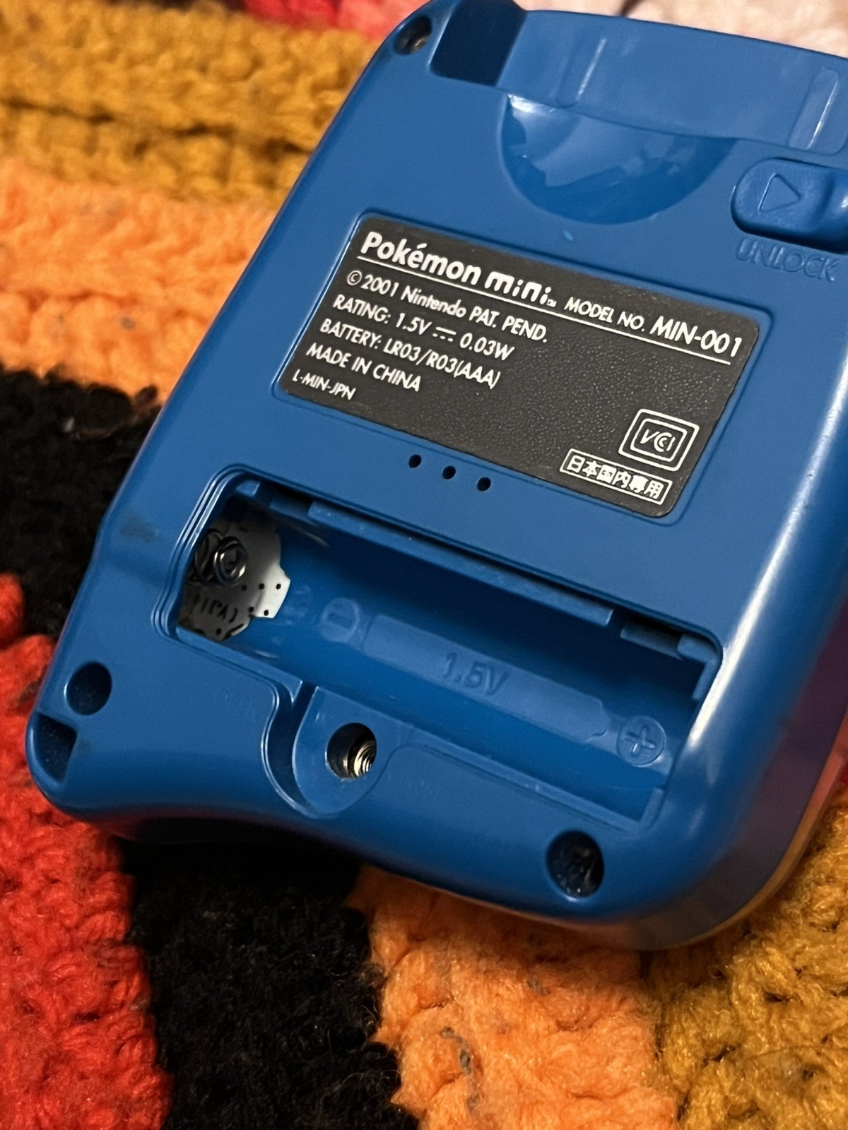 POKEMON MINI WOOPER BLUE Console Nintendo From Japan Tested – US Seller