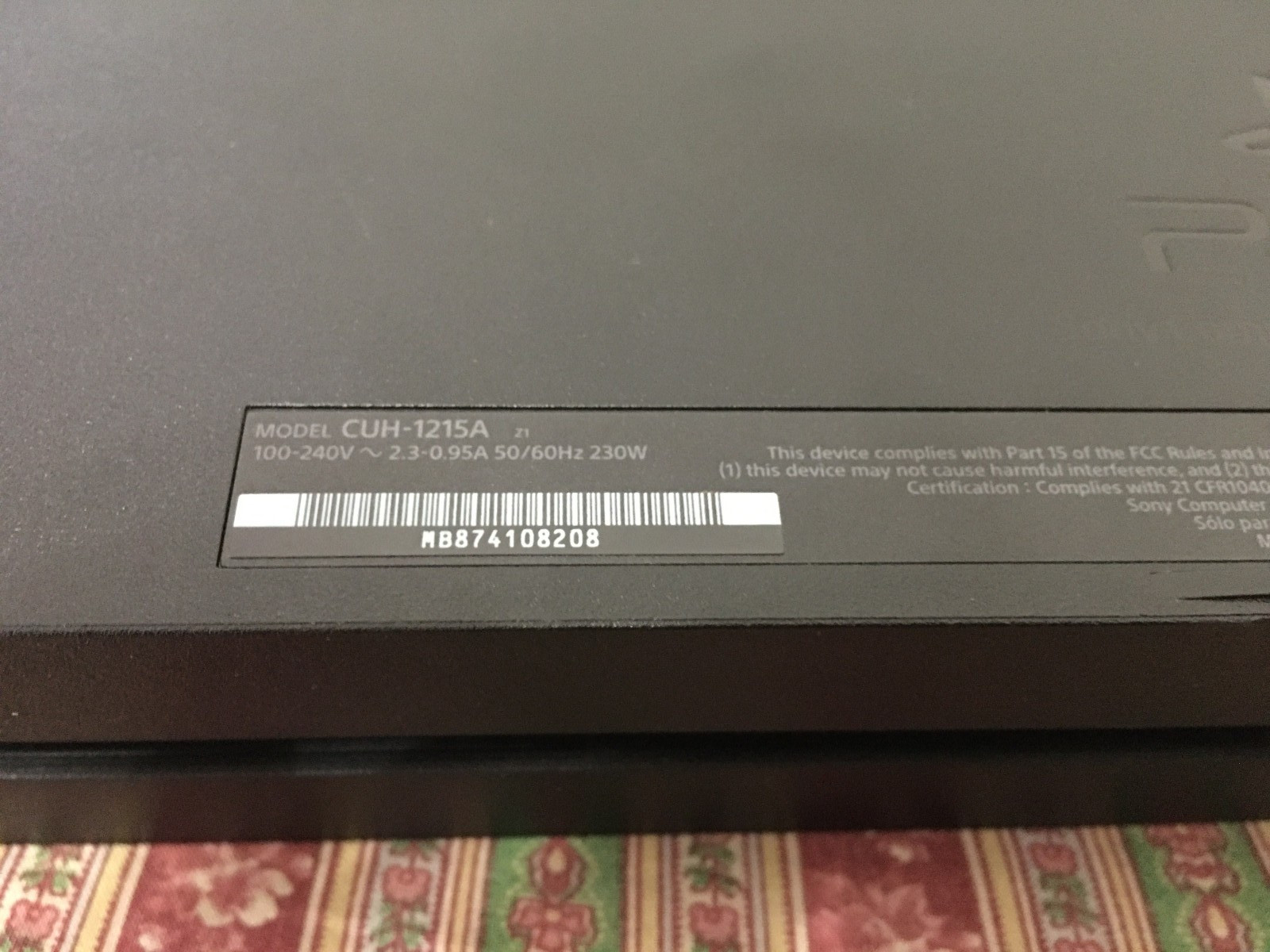 Sony PlayStation 4 system