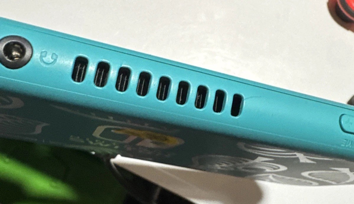 Nintendo Switch Lite Turquoise Parts As Is Blue Screen Anima Crossing Orange Scr