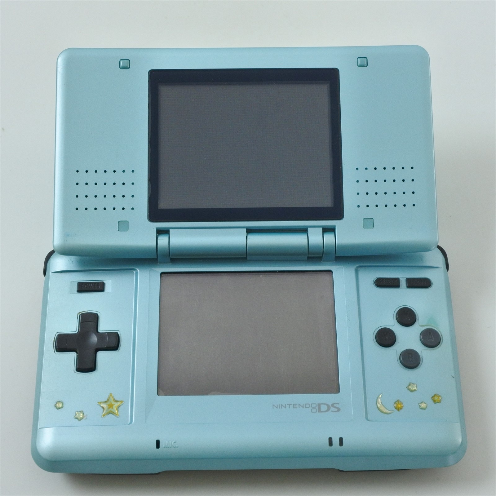 JUNK Nintendo DS Console Turquoise Blue NTR-001 NO Touch pen NJH15340184 nds