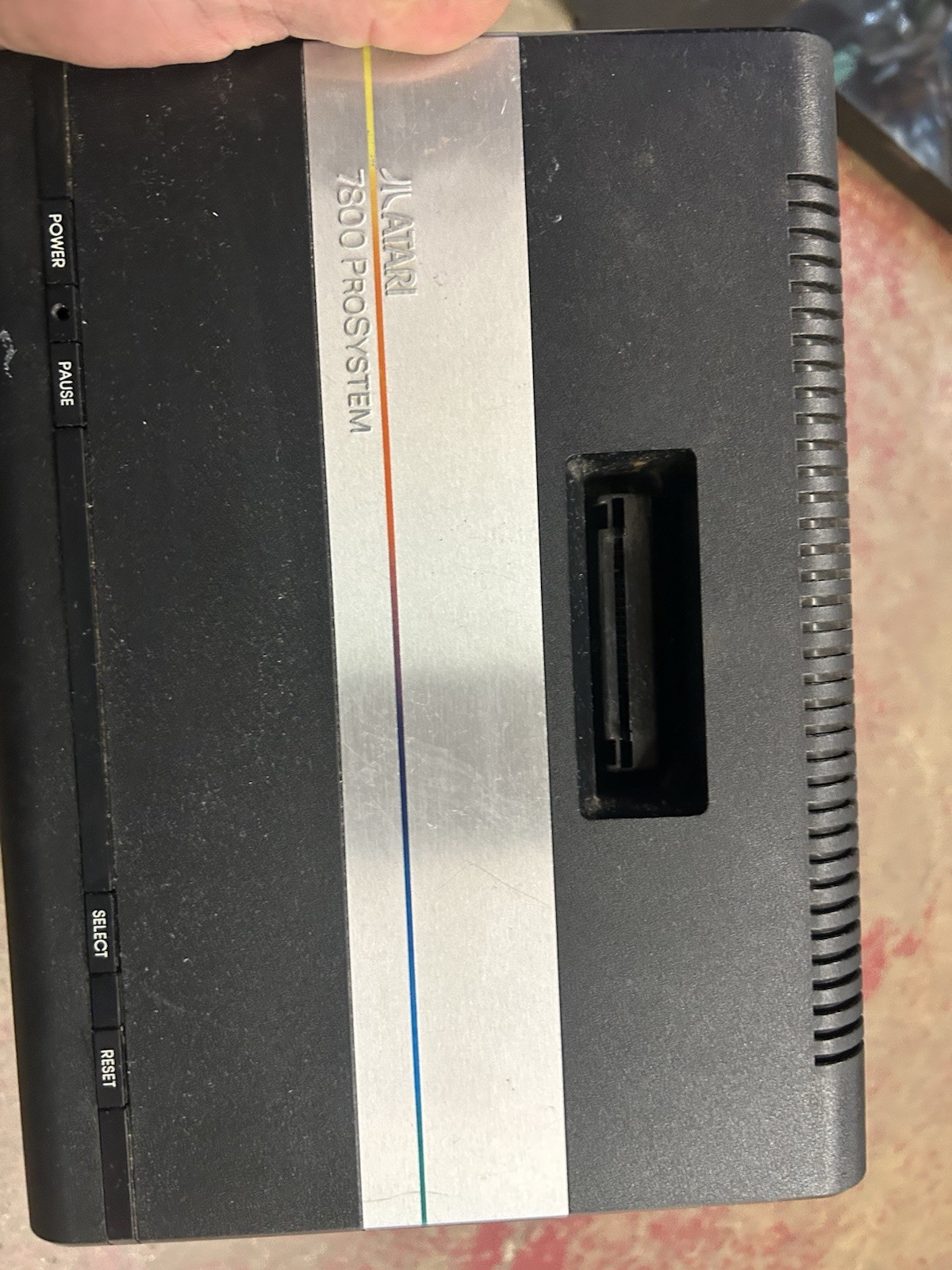 Atari 7800 ProSystem Video Game Console and 2 controllers. UNTESTED