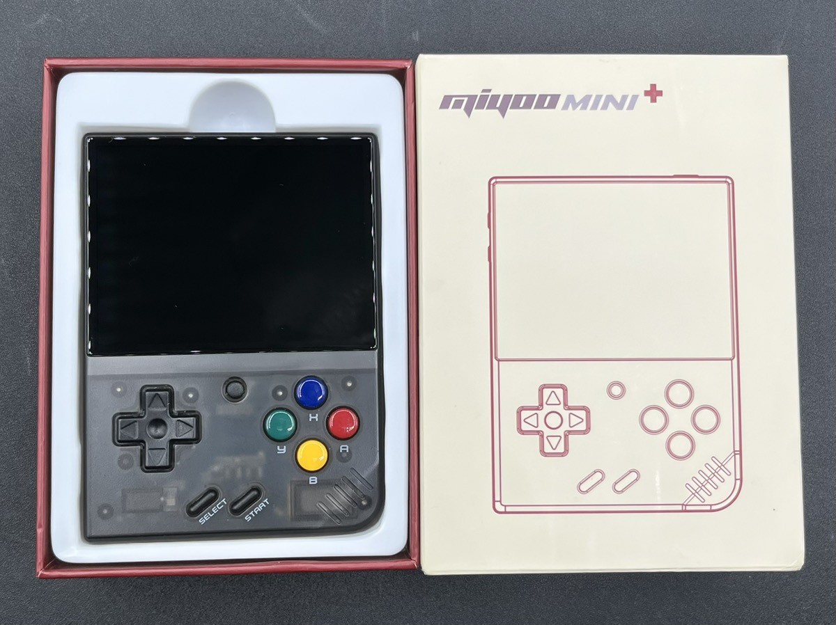 MIYOO MINI PLUS HANDHELD RETRO GAME CONSOLE W/ BOX – EXCELLENT (MVP036784)