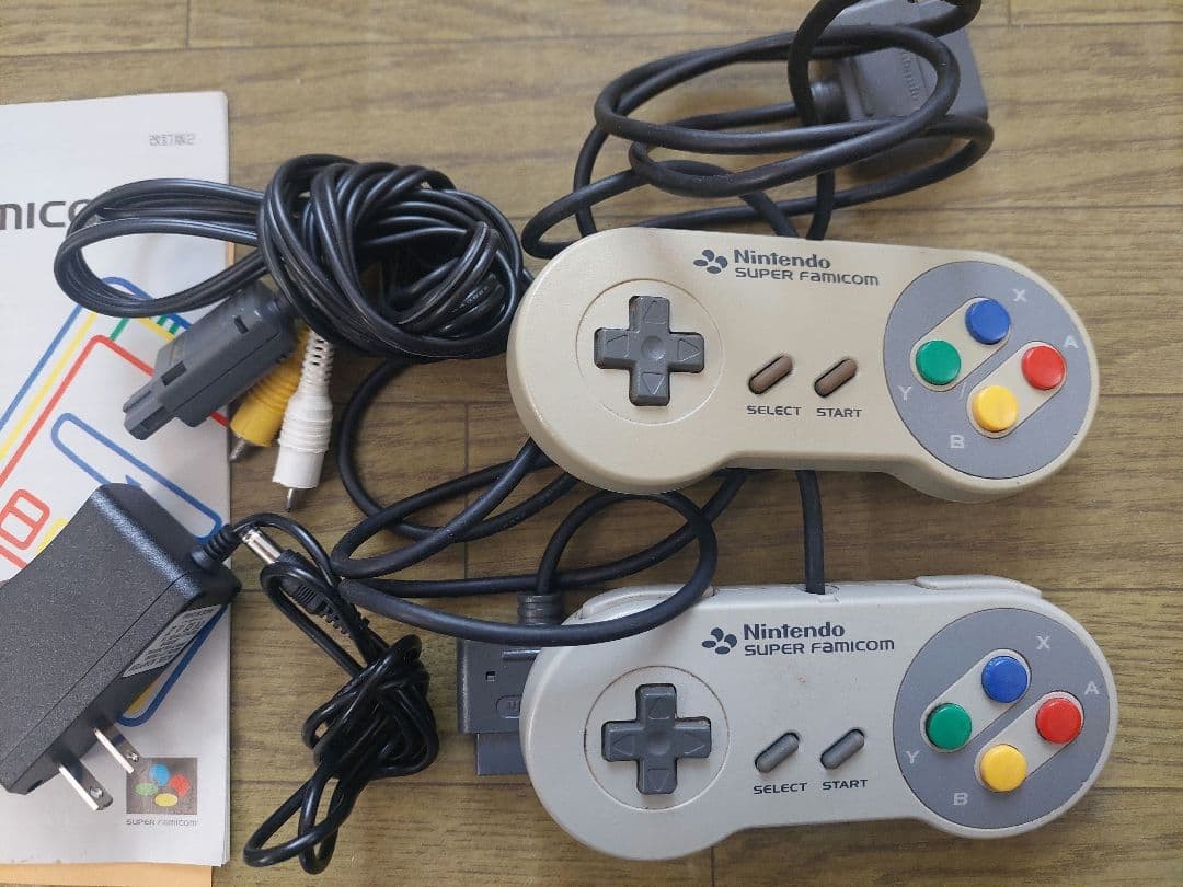 Nintendo Super Famicom Console Boxed Tested Working SFC Controller AV Cable