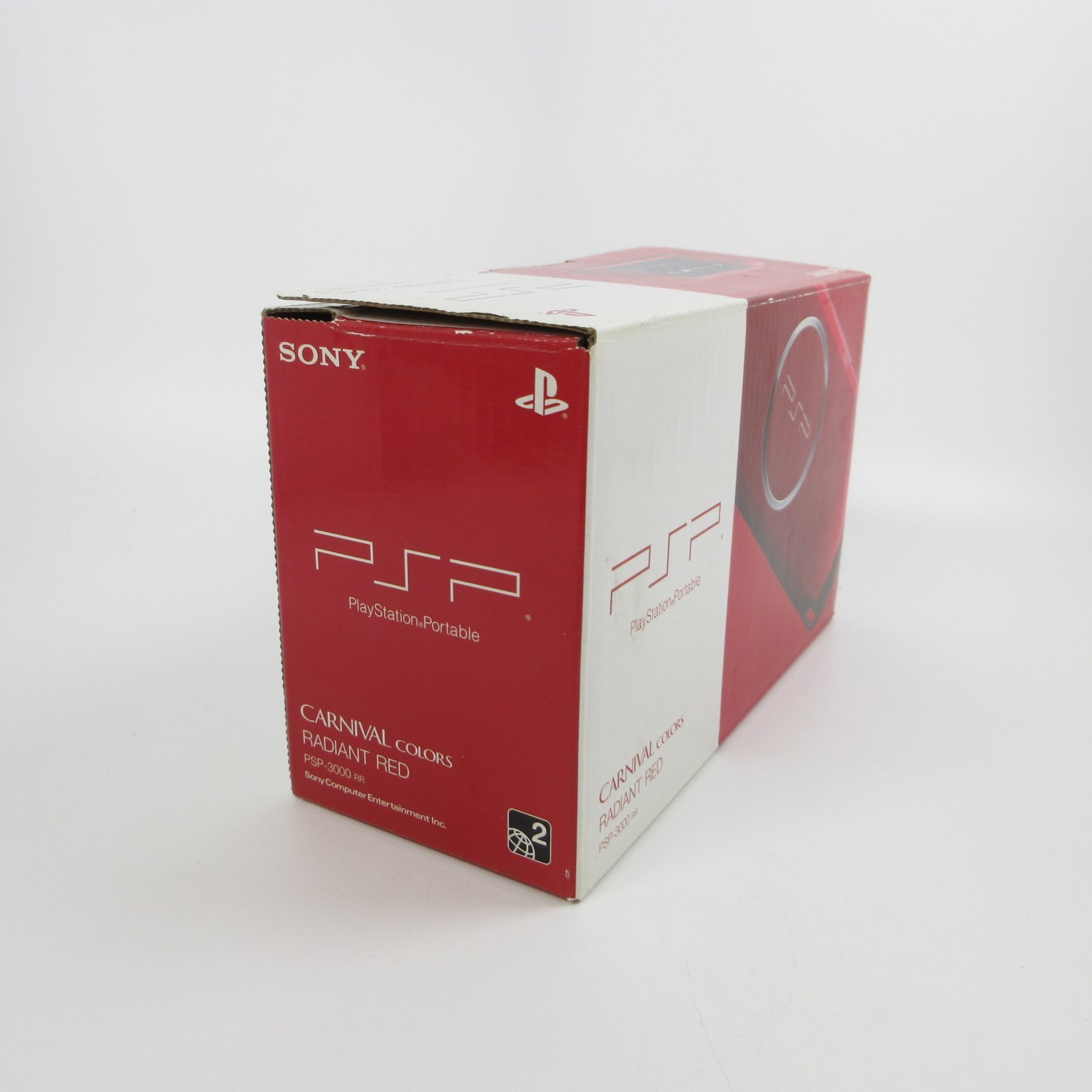 【Excellent】Sony PSP-3000 Radiant Red Console No Battery Japan Ver. #TOY0528/03