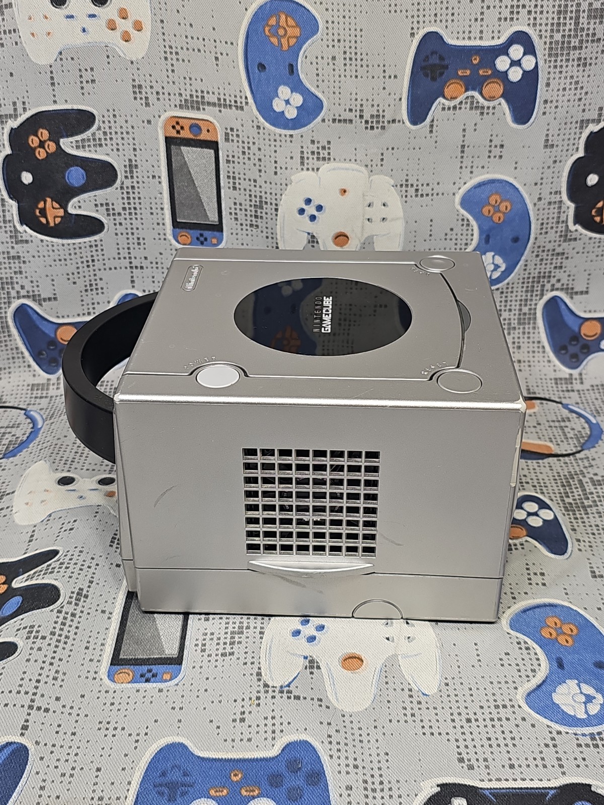 Nintendo GameCube Silver – DOL-101 USA w/Controller & Cords CONDITION TESTED #2