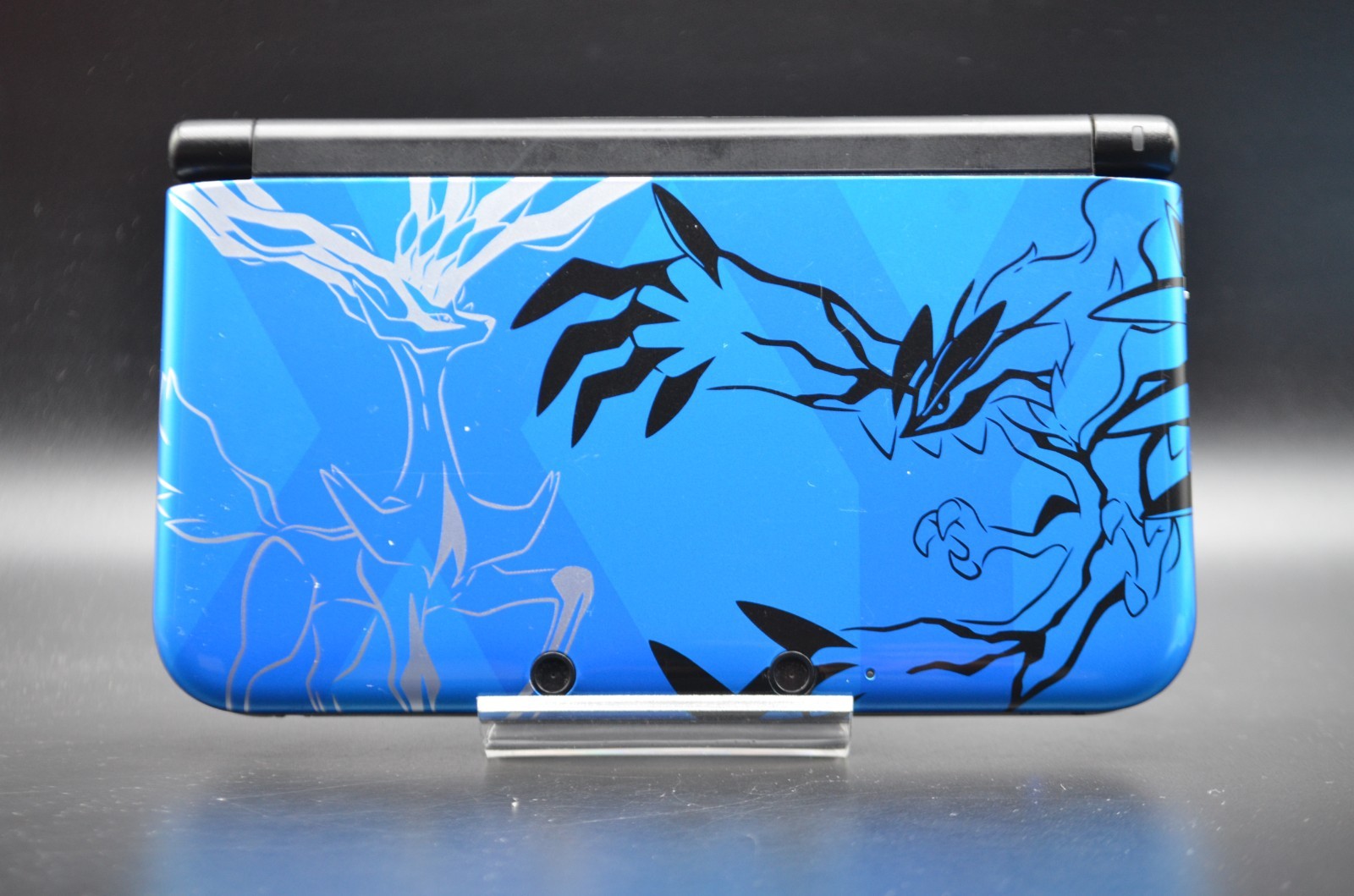 [REGION FREE]Nintendo 3DS XL LL Console Used Xerneas Yveltal Blue 003