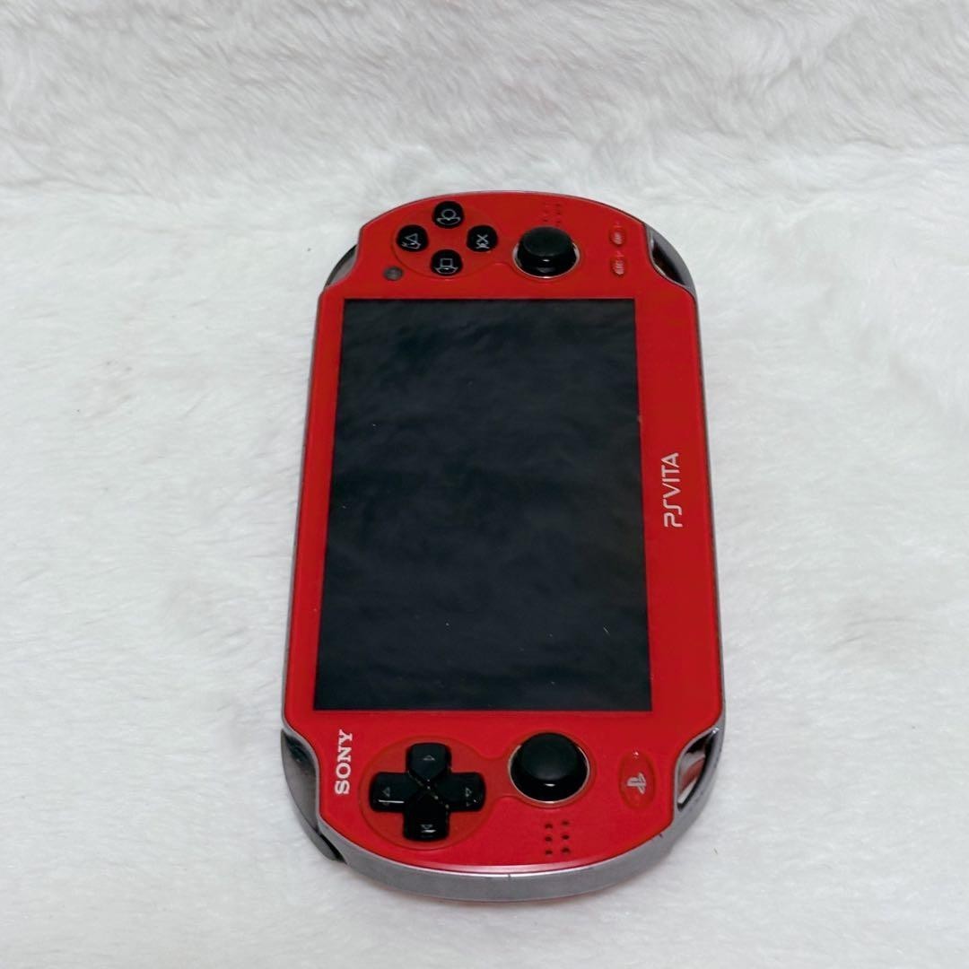 Excellent SONY PS Vita PCH-1000 ZA03 Cosmic Red Wifi