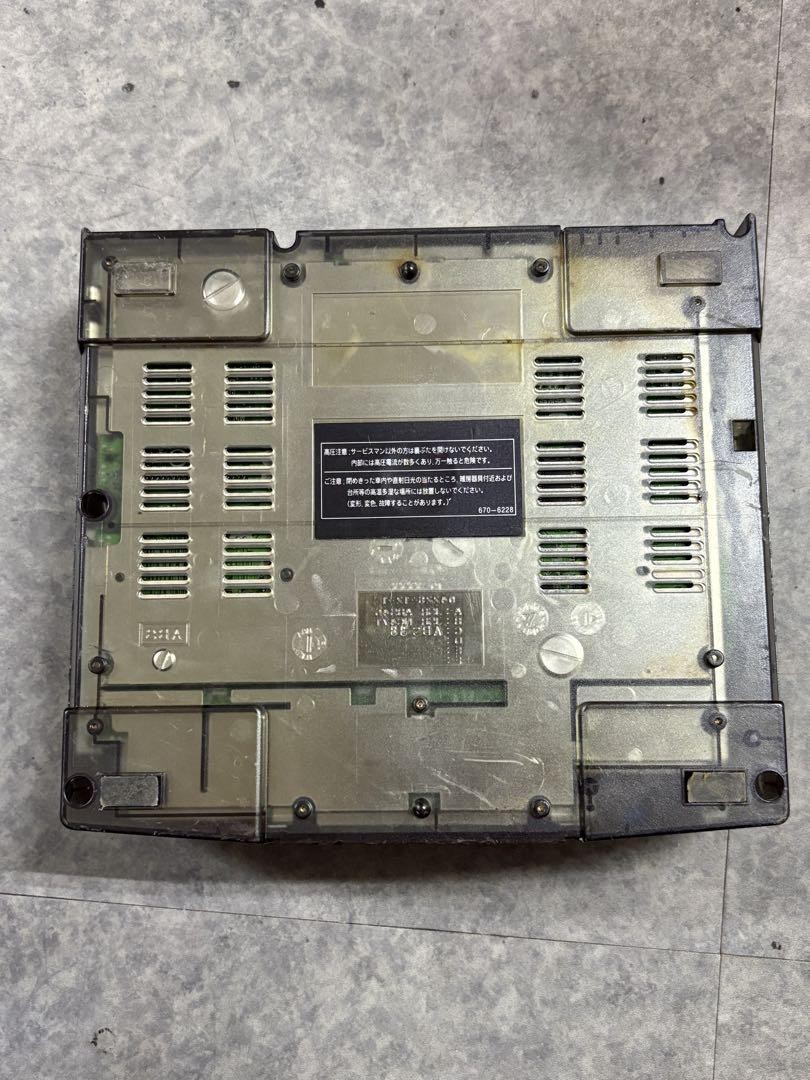 SEGA Saturn Skeleton Console only HST-3220 Japan Tested s1291M