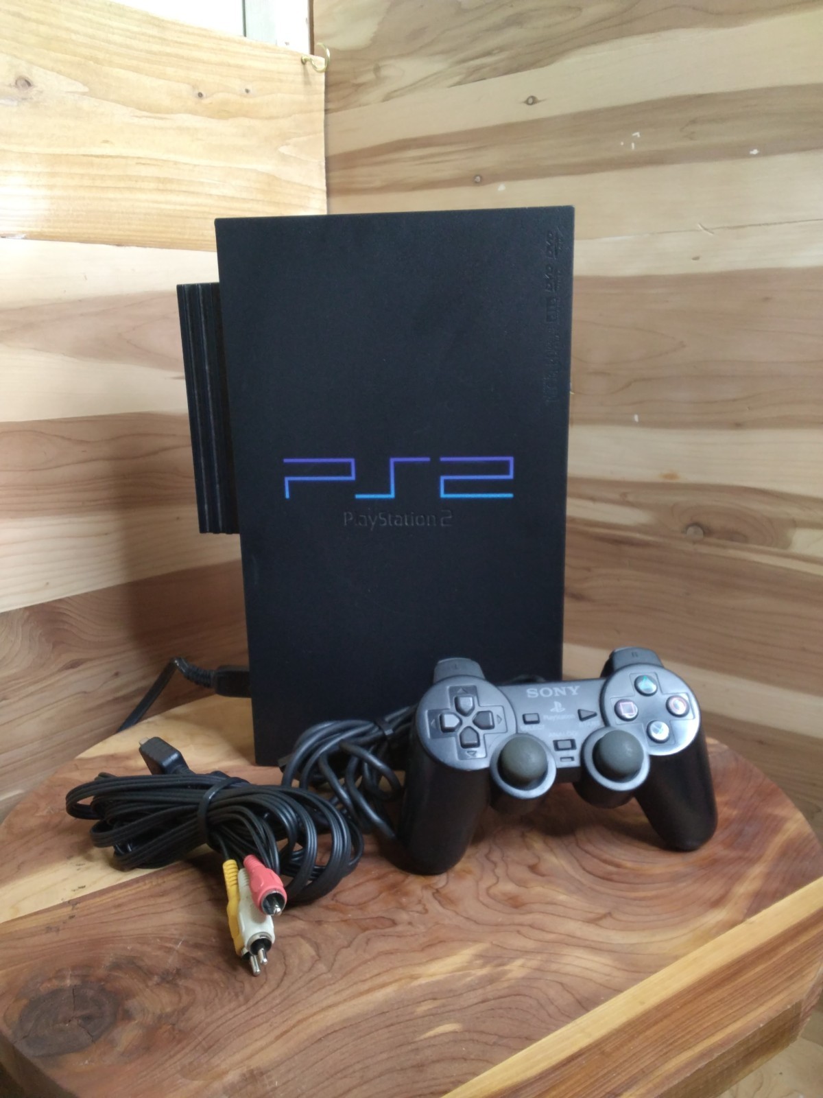 Sony Playstation 2 Console PS2 Remote And Wire Hook Ups DVD Playback…