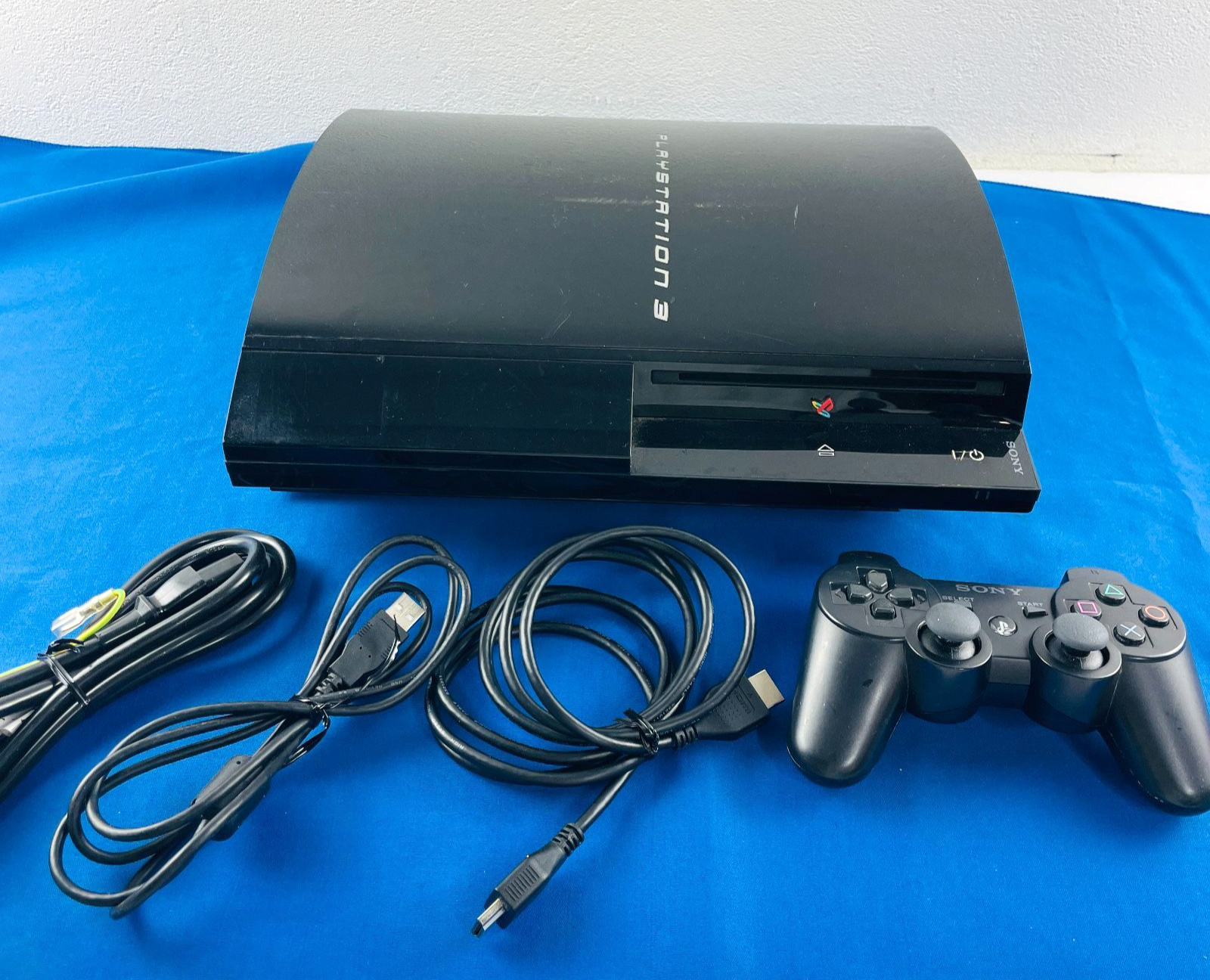Sony PS3 CECHB00 Backward Compatible PS2 PS1 Console Tested
