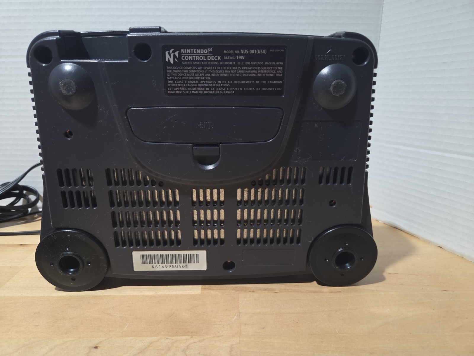 Nintendo 64 System system Stuck Reset Button Works