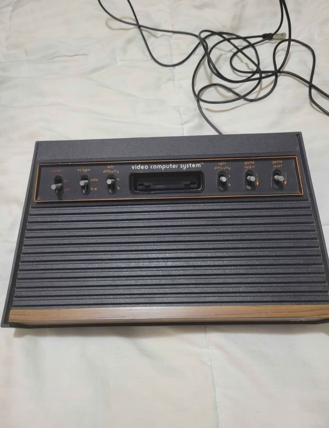 Atari CX-2600 Light Hitter Sixer Console w/ 17 Games & Accessories- Tested