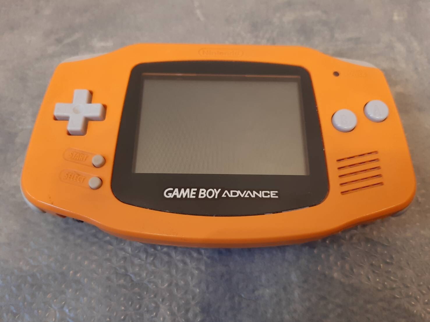 Nintendo Game Boy Advance GBA Orange Handheld Console In Box JP