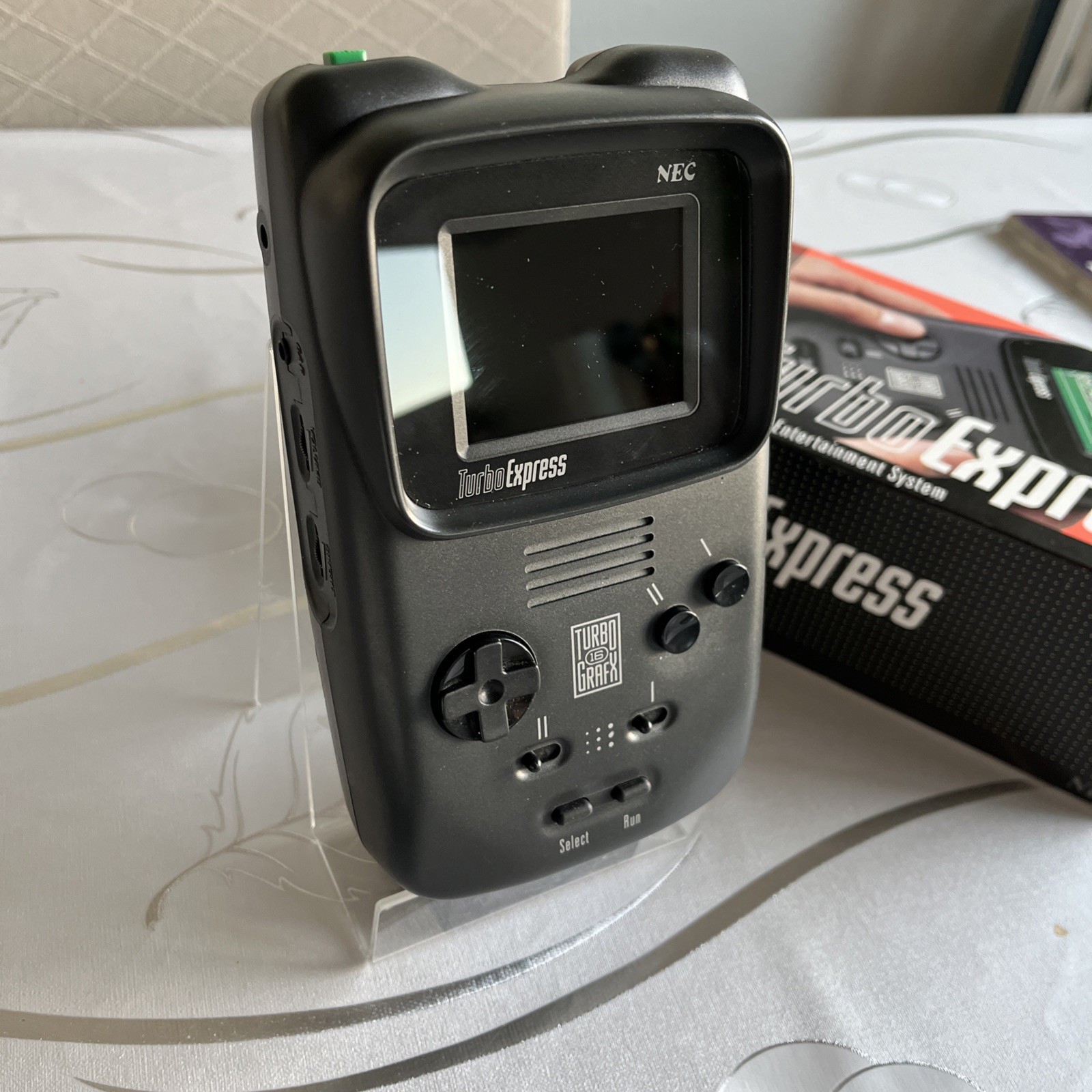 NEC Turbo Express (CIB) + Ever Drive game Card