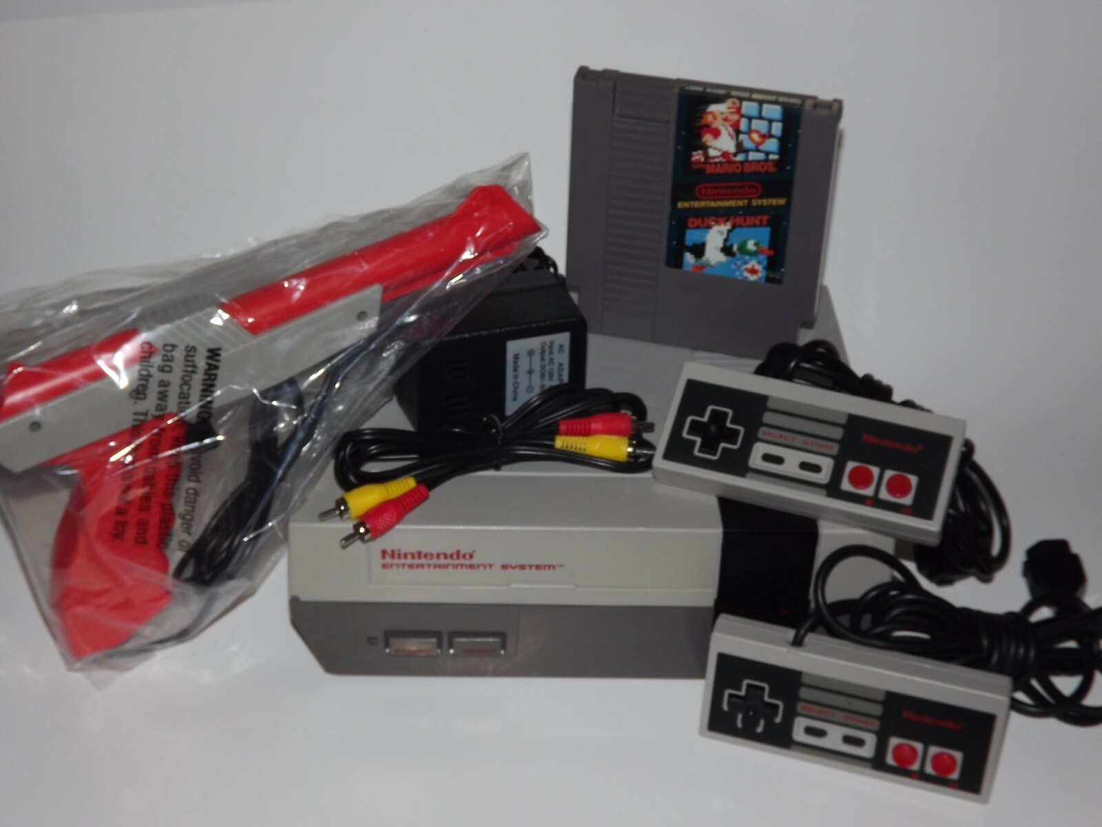 Nintendo NES System Console Choose Your Super Mario Game Bundle New 72 Pin