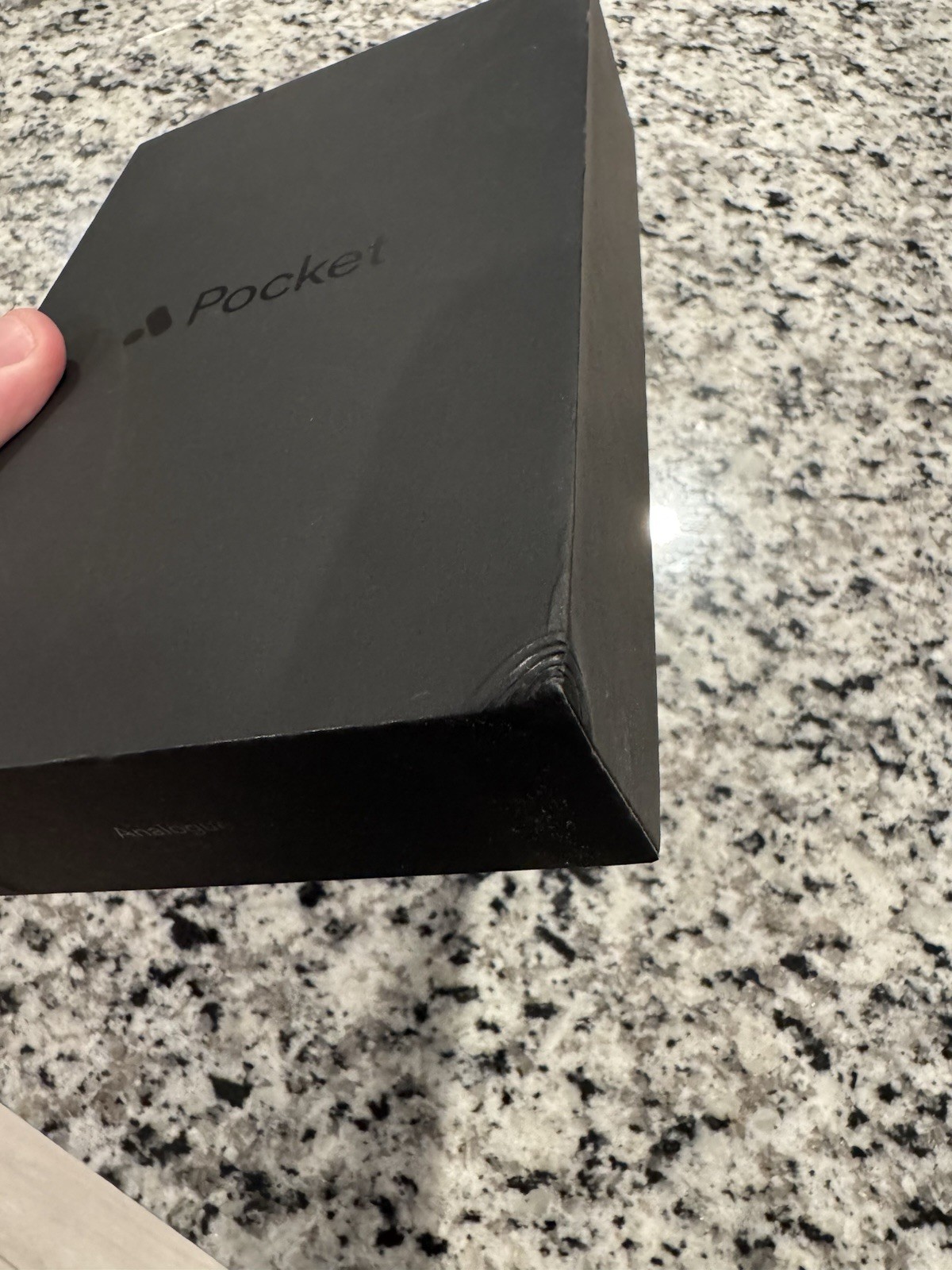 Analogue Pocket Handheld System Black, Open Box