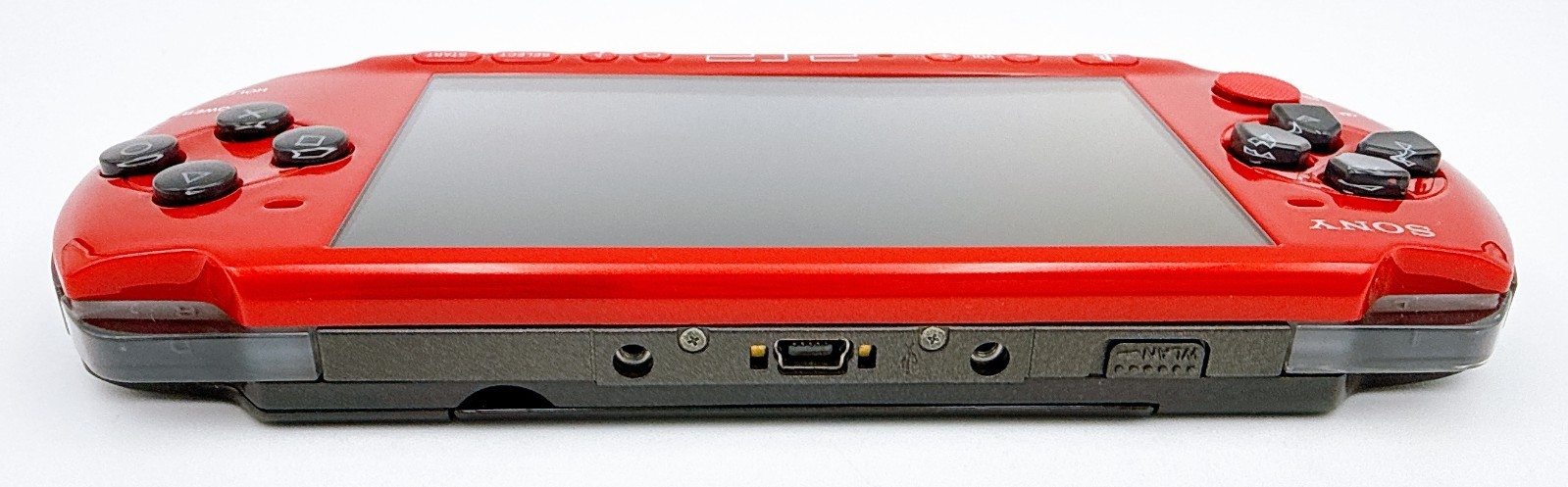 Sony PSP-3000 Console Red Black VALUE PAK Region Free w/2GB, Pouch – Excellent