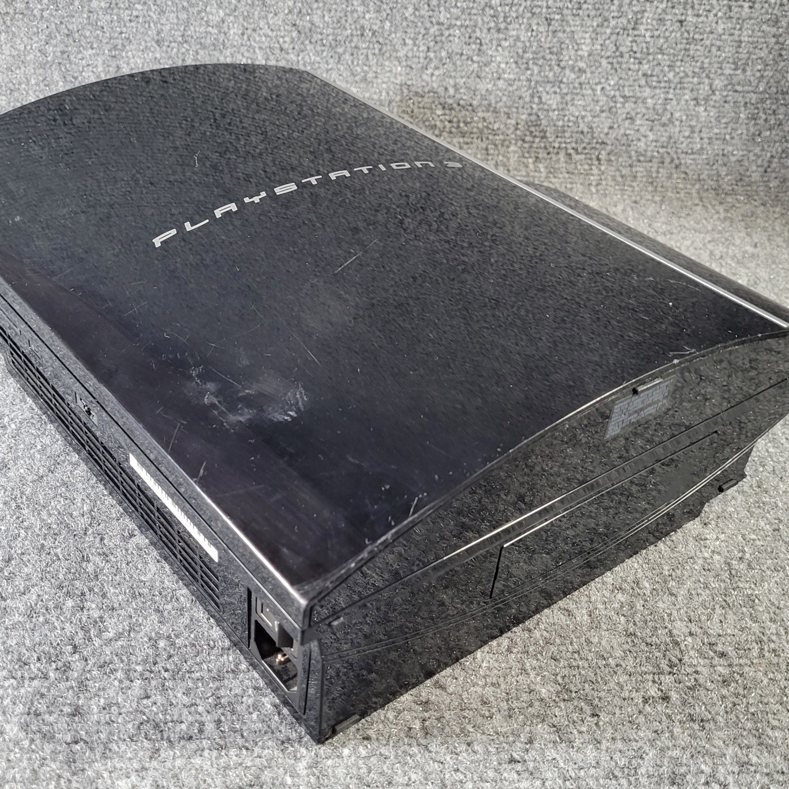 Sony PlayStation 3 PS3 Fat Console ONLY Piano Black 80GB CECHK01 NTSC 9/2008