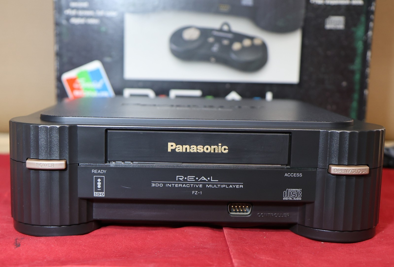 Panasonic FZ-1 REAL 3DO Console – Black 🌟 [Console, Controller, Box] TESTED ✅
