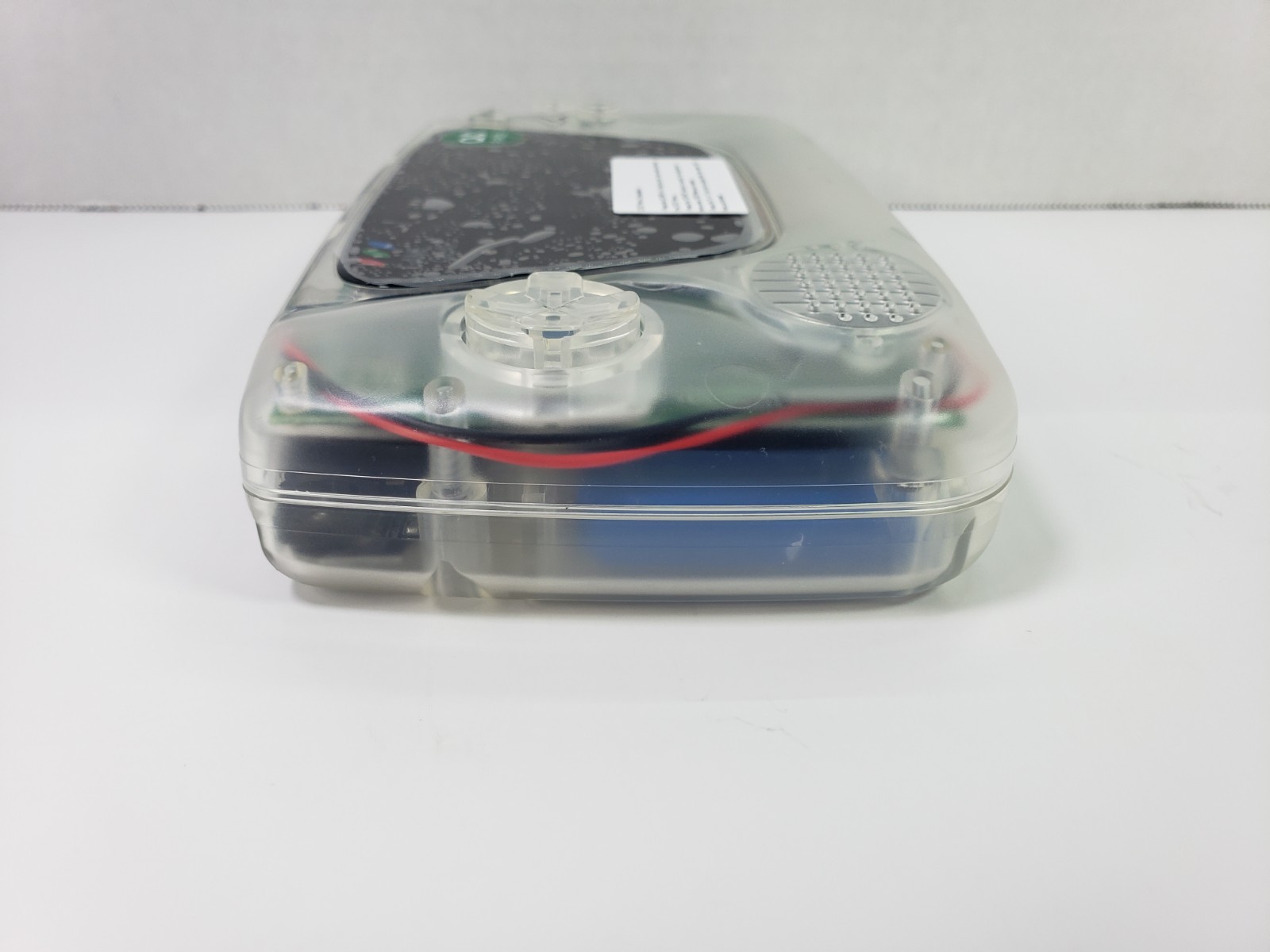 Custom Clear Gamegear, Ips Screen, Rechargeable Usb-c, Re-capped, Soundboard