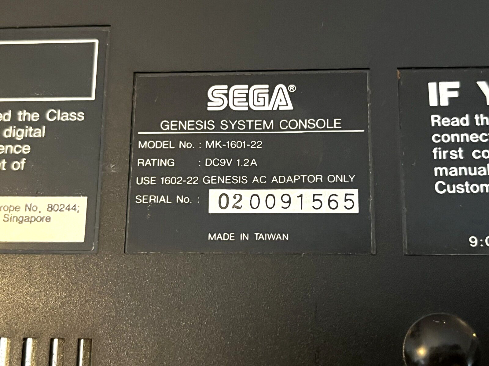Original SEGA GENESIS Console MK-1601 22 Console Lot TESTED **TV NOT INCLUDED**
