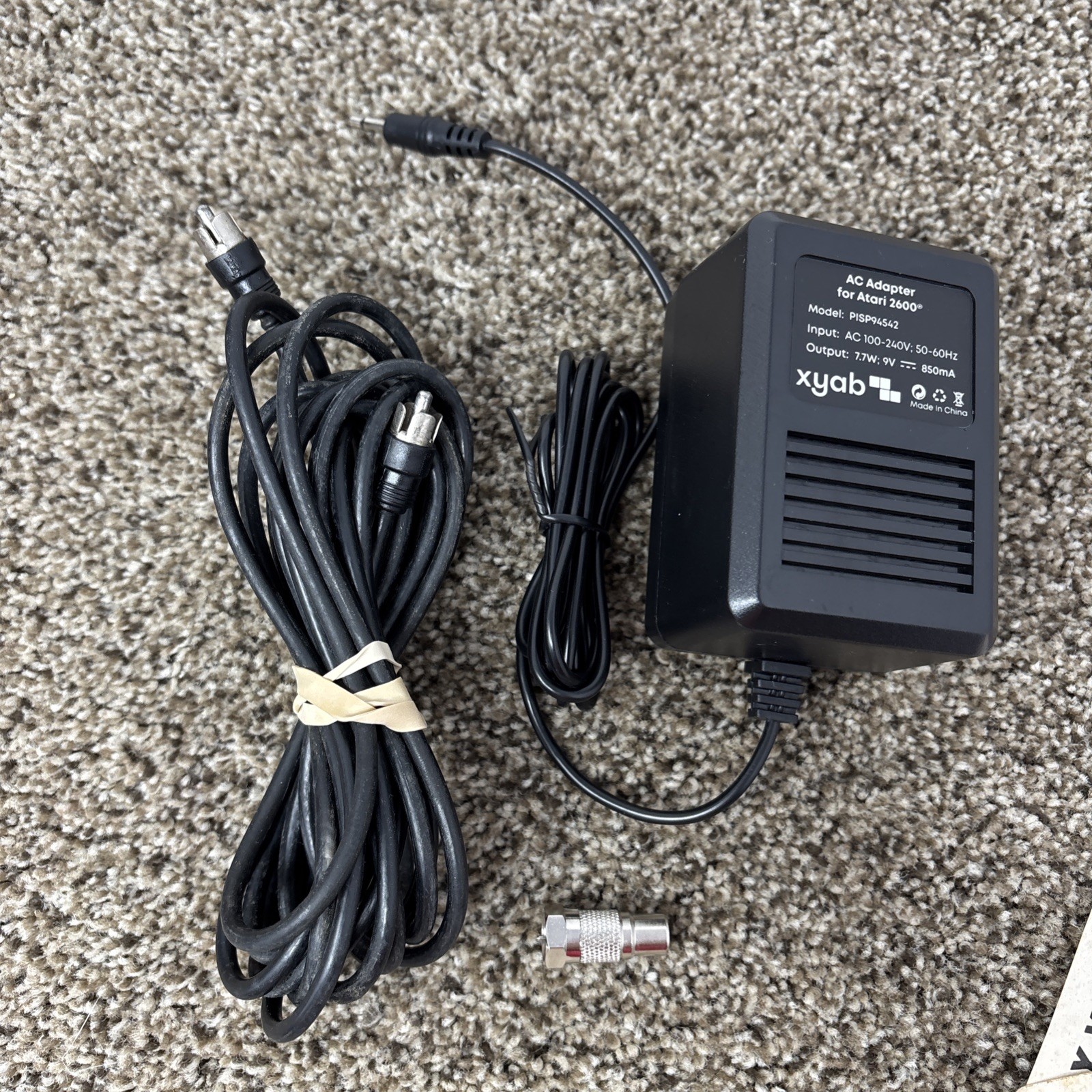 Atari 2600 JR Console In Box Tested With Matching Serial Number Tested READ