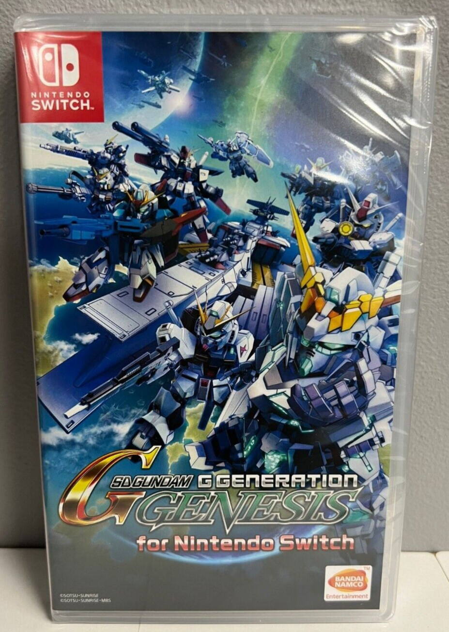SD Gundam G Generation Genesis Switch (English) Brand New Game Special [2021]