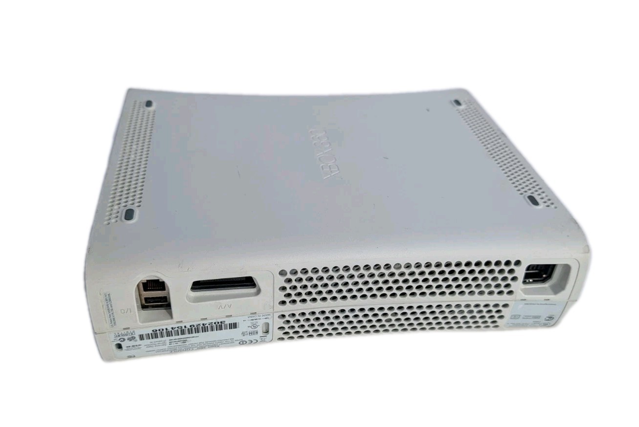 Microsoft Xbox 360 Console – White – Parts Or Repair