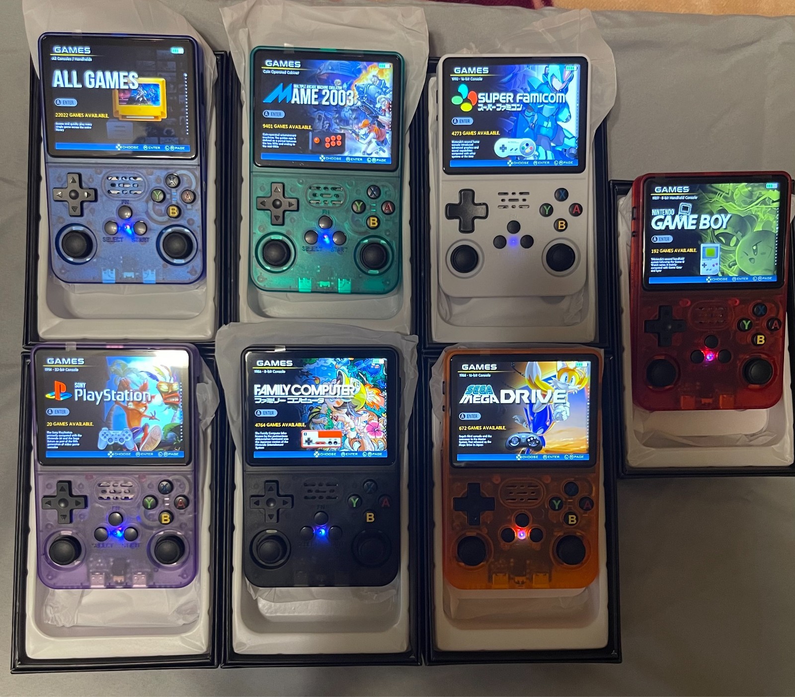 Retro Handheld Gaming Console – 3.5″ Display (+22,000 Games)