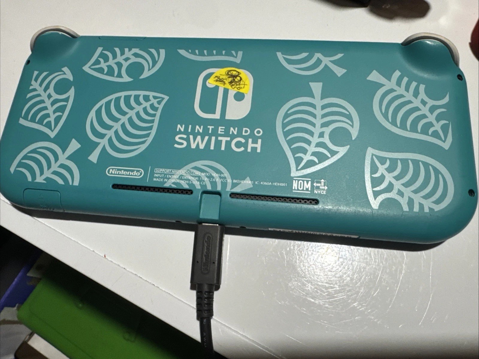 Nintendo Switch Lite Turquoise Parts As Is Blue Screen Anima Crossing Orange Scr