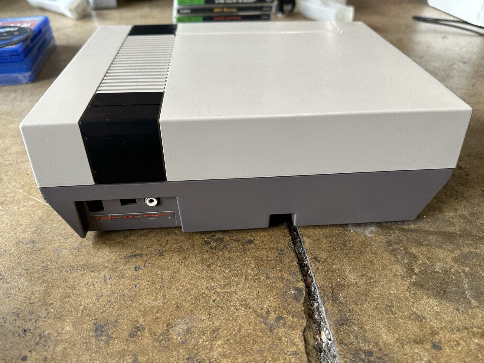 Nintendo NES Console Bundle With Manual Control Deck Super Mario Bros Duck Hunt