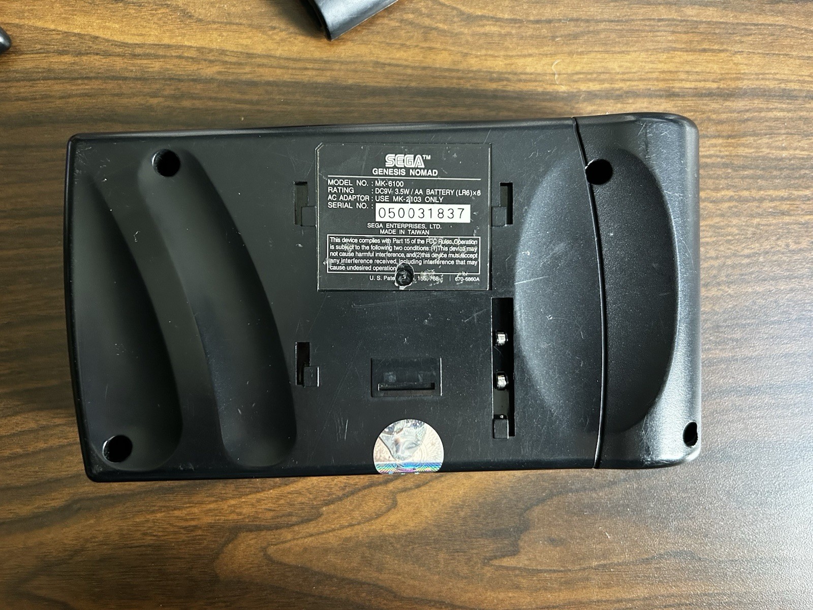 Sega Genesis Nomad MK6100 Tested & Working SCREEN IPS MOD- FAST SHIPPING