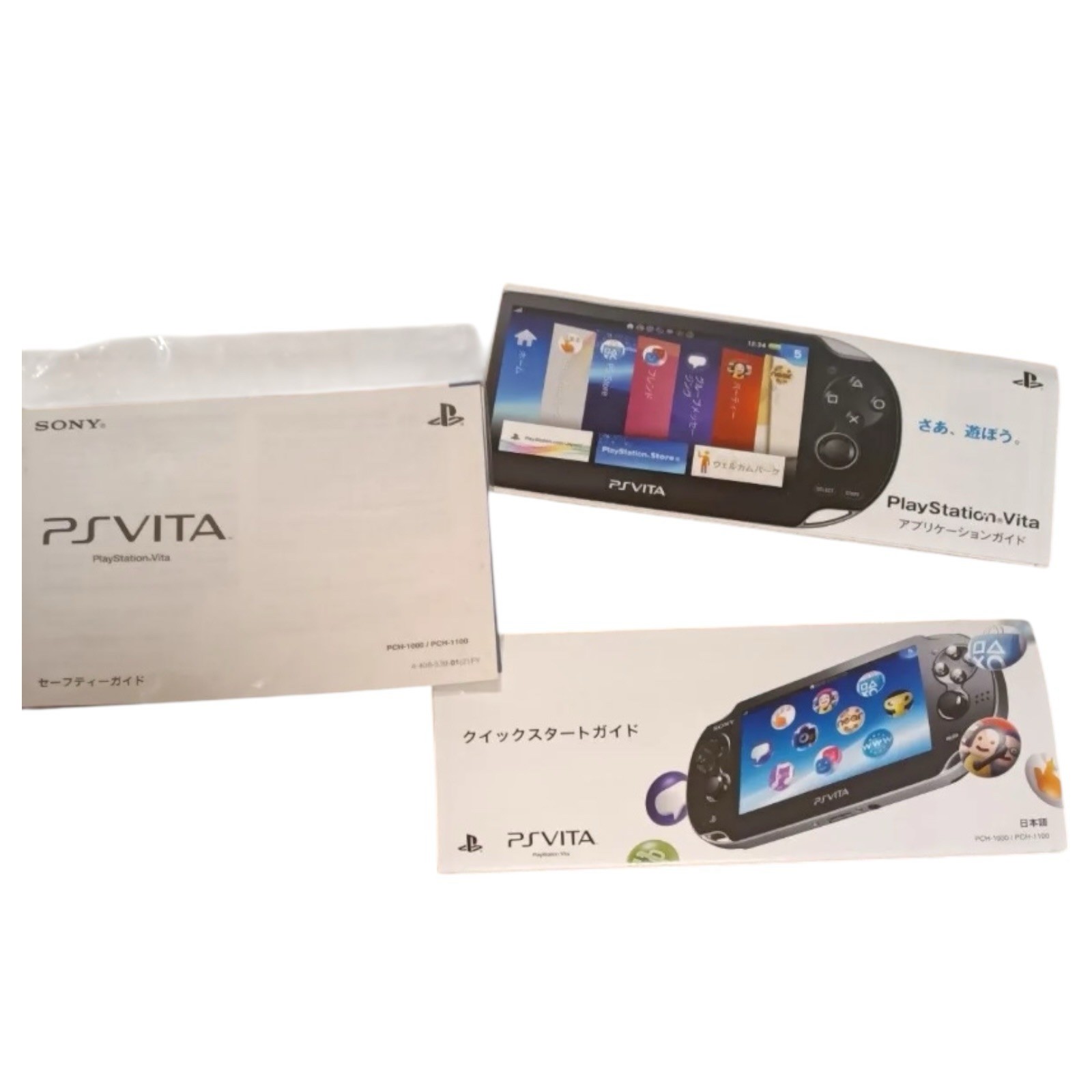 Sony PlayStation Vita 3G/Wi-Fi 512MB Handheld Console – Black USED From Japan