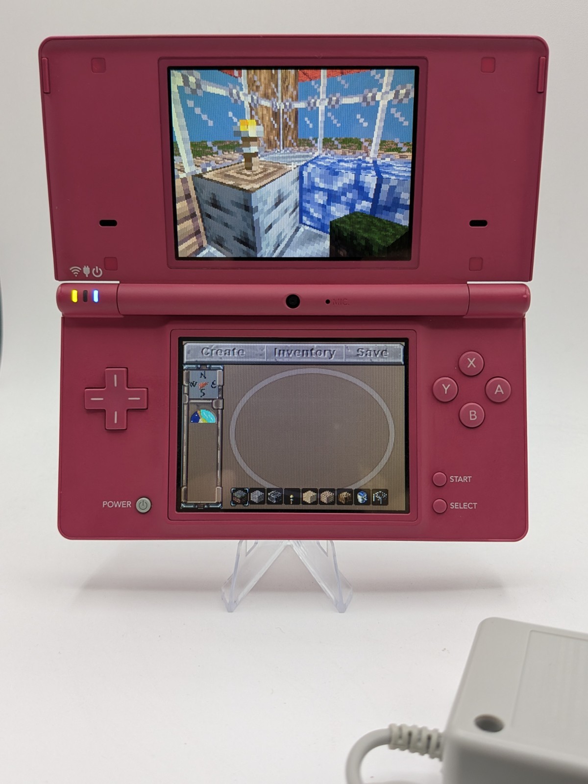 Nintendo DSi Hot Pink – Includes Preloaded Library (Large Collection)